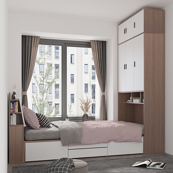 Nếu bạn đang sống trong một không gian nhỏ hẹp, tủ liền giường là một lựa chọn tuyệt vời để không gian trở nên đẹp hơn và tiện nghi hơn. Với thiết kế thông minh, tủ liền giường là giải pháp tối ưu để tận dụng không gian. Hãy xem ảnh để cảm nhận sự khác biệt mà tủ liền giường mang lại cho căn phòng của bạn.